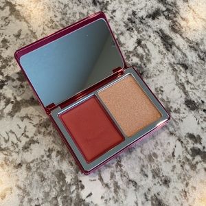 Natasha Denona Cupid Cheek Duo Cream and Powder Blush Palette